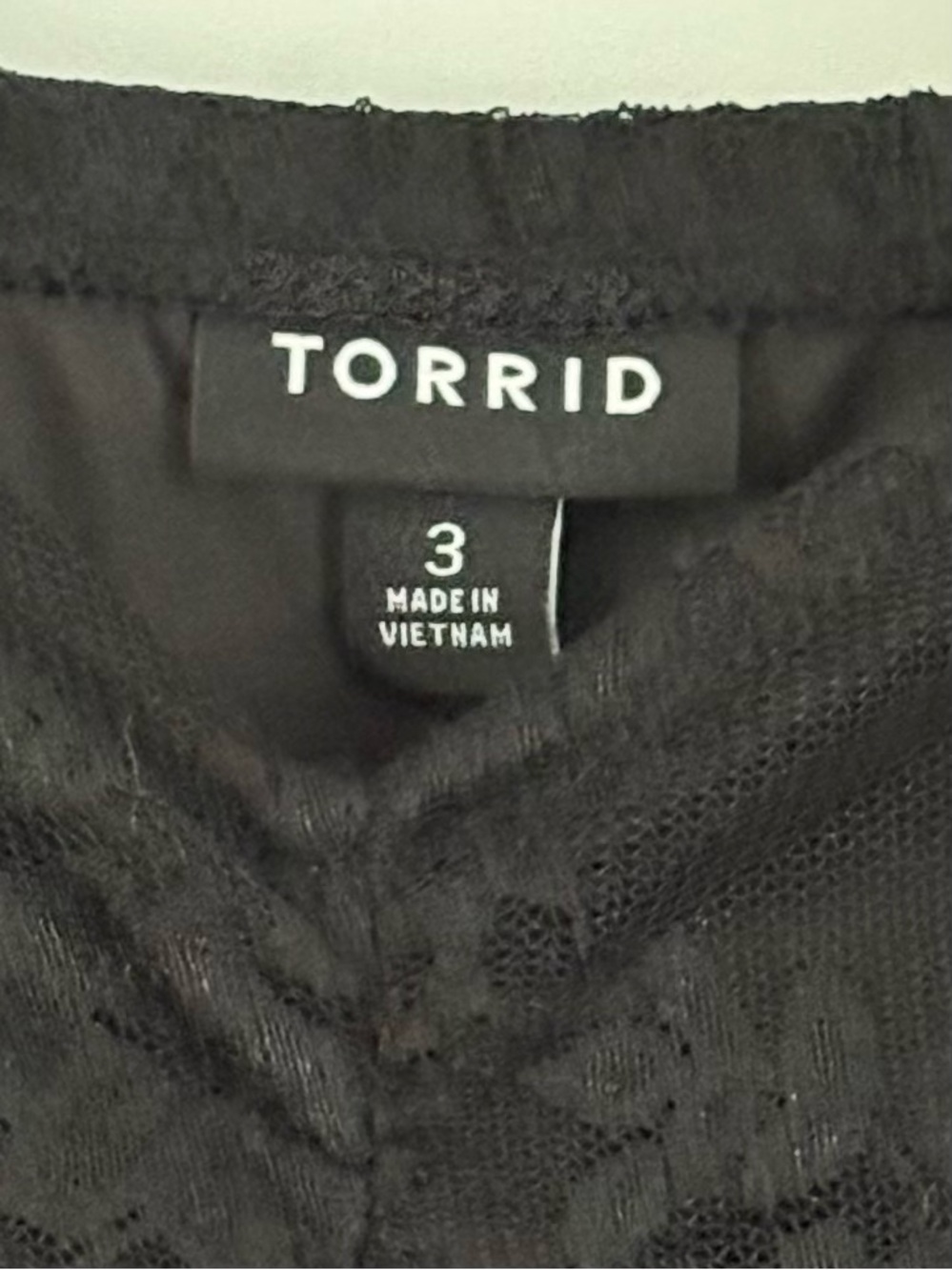 Torrid Black Floral Lace Maxi Dress Size 3/3X NWOT - Picture 11 of 12